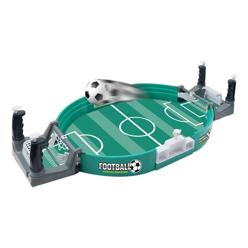 Extra - Large Kids' Table Football Set - 2 Player Interactive Soccer Game Table - Family Fun & Brain - Boosting Toy with 6 Balls - Ideal for Parent - Child Bonding