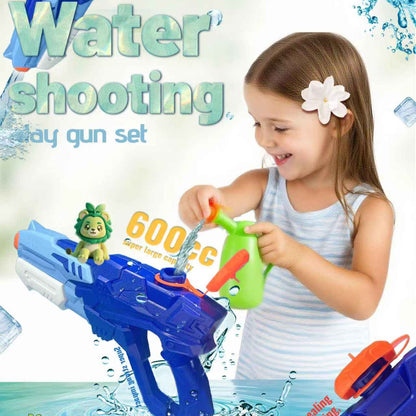 Large size and large capacity 600CC water gun | Super water spray gun long-range high-range children and adults universal summer swimming pool beach party water fighting toys water toys