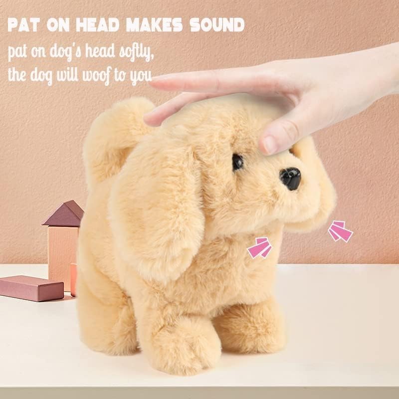 Adorable Interactive Labrador Cyber Dog! It Barks, Nods, and Walks - A Perfect Playmate for Your Child's Happy Growth!
