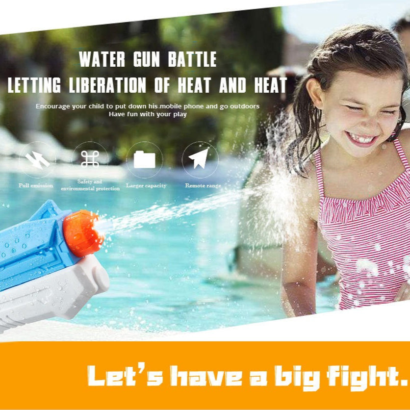 Large size and large capacity 600CC water gun | Super water spray gun long-range high-range children and adults universal summer swimming pool beach party water fighting toys water toys