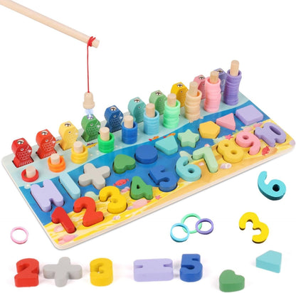 Early development of Montessori toys Montessori early education educational toys 0 baby busy board 1 1 1 2 and a half years old 3 two infants and children fine motor training teaching aids digital sha