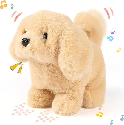 Adorable Interactive Labrador Cyber Dog! It Barks, Nods, and Walks - A Perfect Playmate for Your Child's Happy Growth!