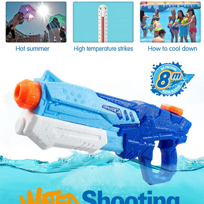 Large size and large capacity 600CC water gun | Super water spray gun long-range high-range children and adults universal summer swimming pool beach party water fighting toys water toys