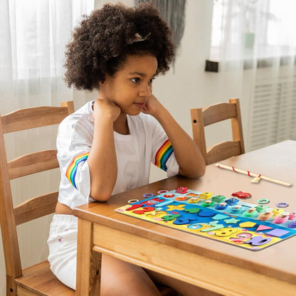 Early development of Montessori toys Montessori early education educational toys 0 baby busy board 1 1 1 2 and a half years old 3 two infants and children fine motor training teaching aids digital sha