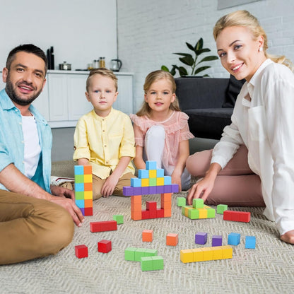 Magnetic Cube Building Blocks | Suitable for Ages 3-8, Digital + STEM Educational Construction Toy, Perfect Gift for Early Learning