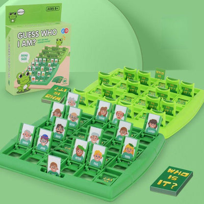 Guess Who Classic 2-Player Mystery Game – Family Board Game for Kids Ages 8+ – Develop Critical Thinking & Social Skills – Perfect for Game Nights & Party